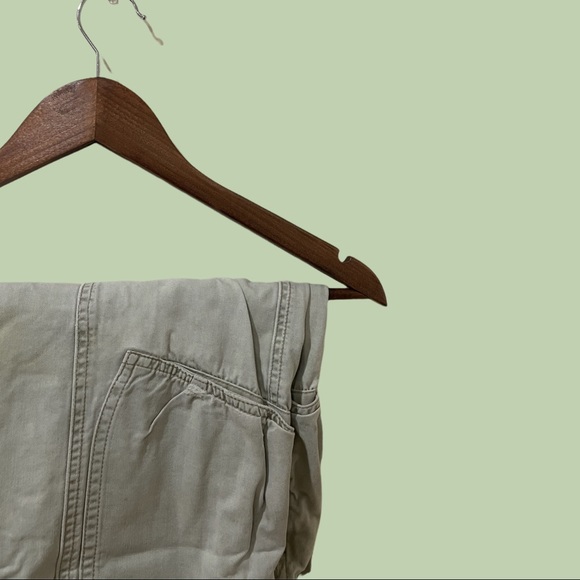 High-waisted Vintage wide leg Cargo Pants - Picture 2 of 7